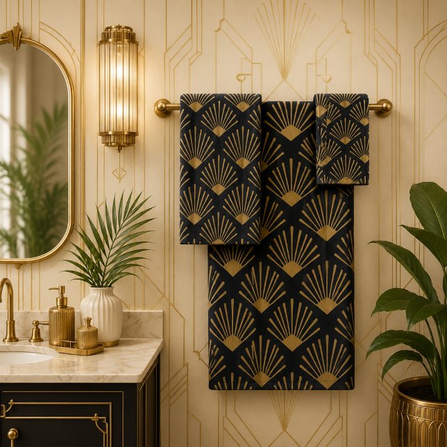 Arte Retro Deco Negro Y Sepia (Subido por el creador)