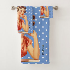 Arte retro elegante y único de los años 70. Polka 