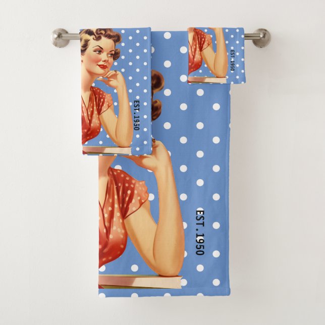 Arte retro elegante y único de los años 70. Polka  (In situ)