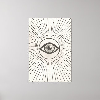 Arte Retro Espacial del Ojo