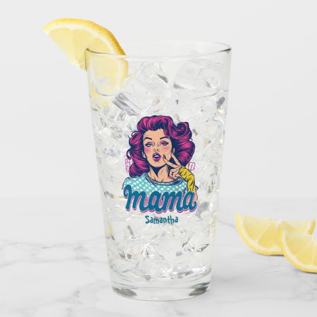 Arte Retro Mama Pop Personalizado (11) (Anverso (hielo))