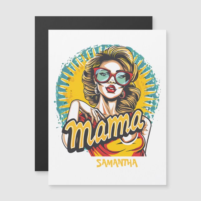 Arte Retro Mama Pop Personalizado (17) (Anverso/Reverso)