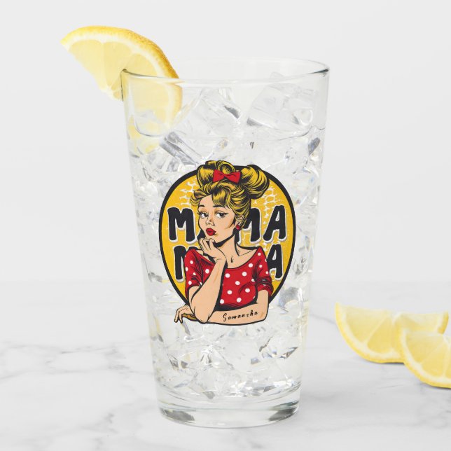 Arte Retro Mama Pop Personalizado (4) (Anverso (hielo))