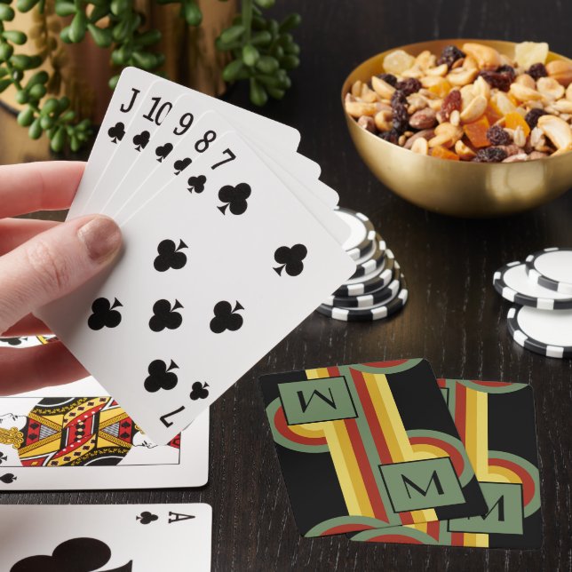Arte Retro Personalizado de Cartas de Juego (In Situ)