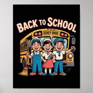 Arte Retro Regreso a Clases – Héroes Invisibles de