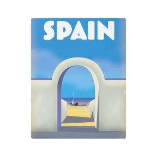 Arte Retro Vacacional de España