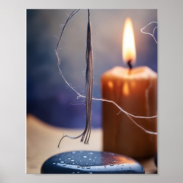 arte romántico de velas (Frente)