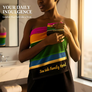 Arte Romántico Moderno Geometría rainbow stripes