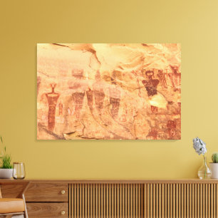 Arte Rupestre del Cañón Sego Utah Pictograma