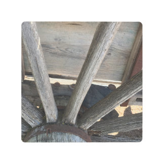 Arte rústico del metal de la rueda de carro