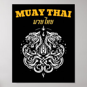 Arte Sak Yant Muay Thai Tatuaje Doble Tigre Kickbo