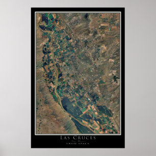 Arte satelital de Las Cruces Nuevo México