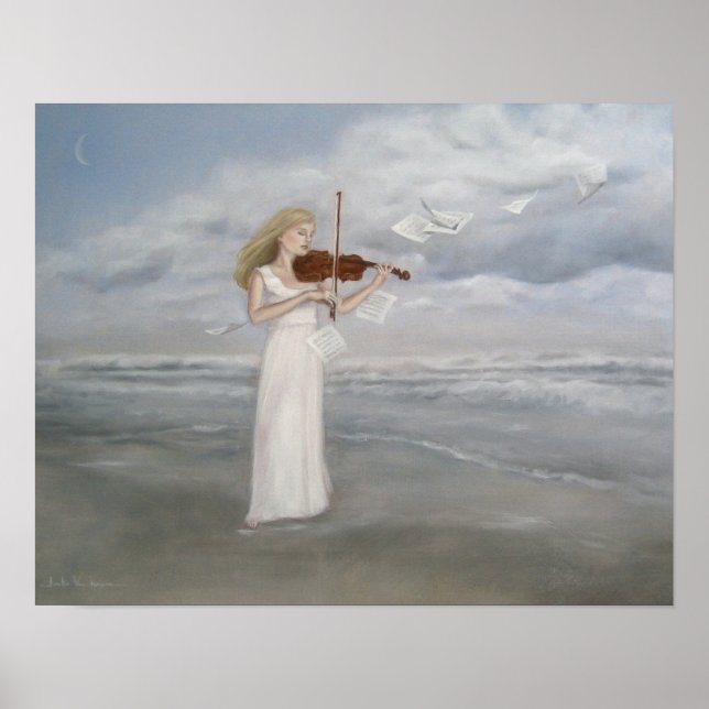 Arte - Serenade Fantasy Art Poster (Frente)