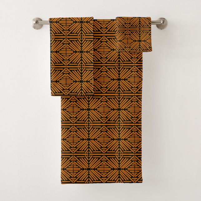 Arte simétrico de patrón de líneas de fideos cursi (In situ)