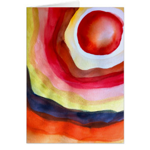Arte solar de la acuarela del sol