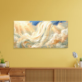 Arte sostenible energía solar pintura abstracta