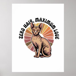 Arte Sphynx Amor Máximo Cero Pelo