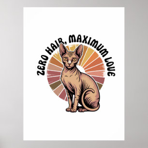 Arte Sphynx Amor Máximo Cero Pelo