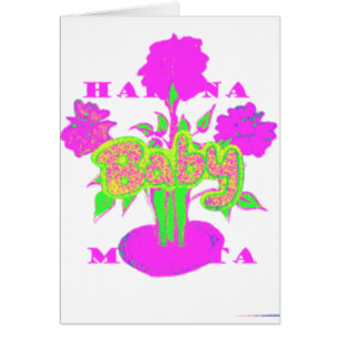 Arte suave de flores rosadas: El toque de un bebé.