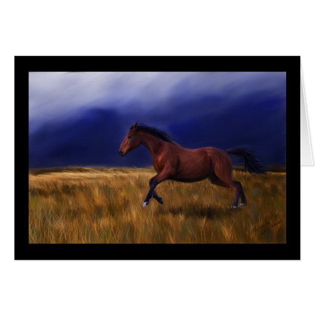 Arte súbito del caballo del trueno (Anverso (Horizontal))