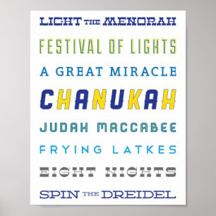 Arte subterráneo Chanukah