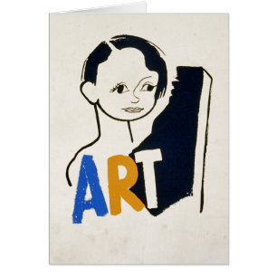 ARTE... Texto del personalizado WPA [tarjeta]