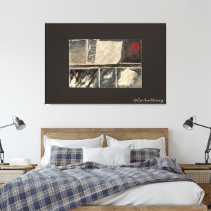 Arte Texturizado Abstracto Neutro Moderno