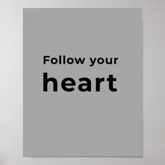 Arte tipográfico minimalista gris en pared
