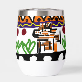 Arte trasero de león