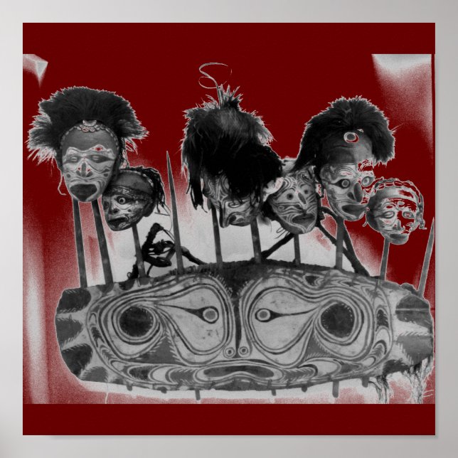 Arte tribal #2 B+W (Frente)