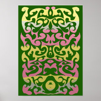 Arte tribal abstracto de RRW, 2026