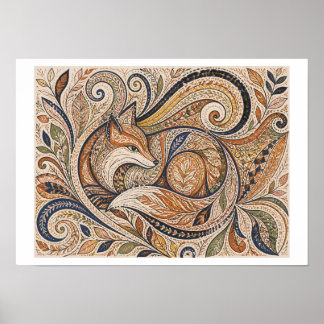 arte tribal de zorro