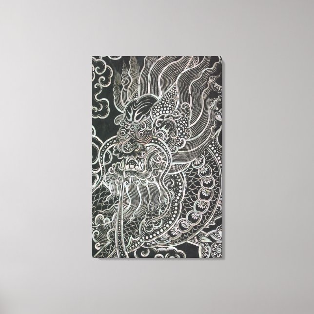 Arte Tribal Dragón Vintage (Anverso)