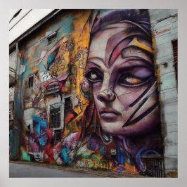 Arte Urbano en Edificio Abandonado