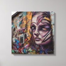 Arte Urbano en Edificio Abandonado