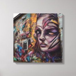 Arte Urbano en Edificio Abandonado