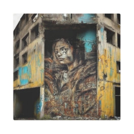 Arte urbano en edificios abandonados