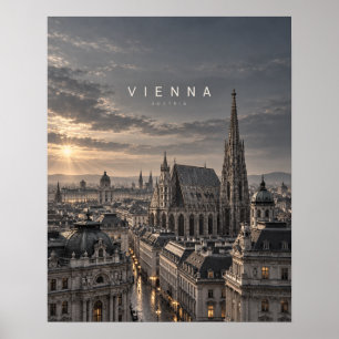 Arte urbano monocromo cinematográfico de Viena