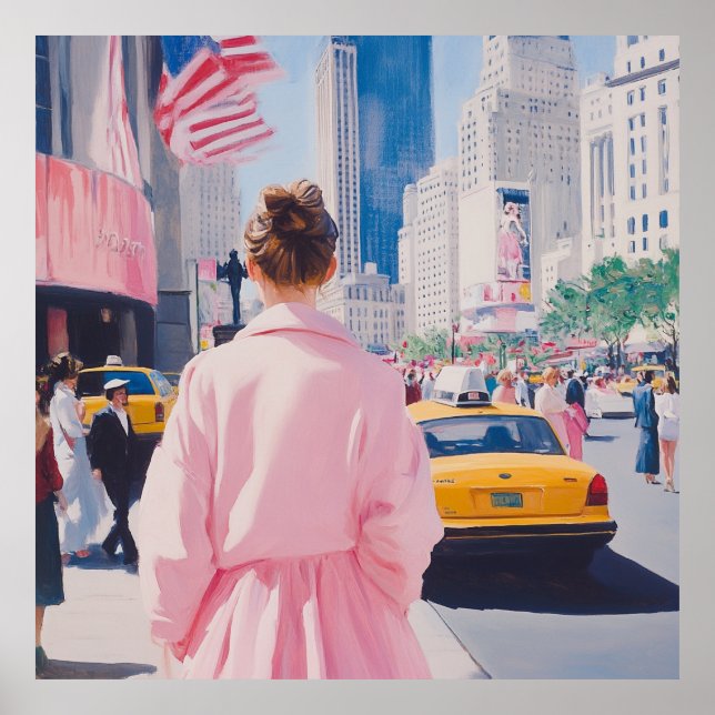 Arte urbano vibrante con encanto clásico de Nueva  (Frente)