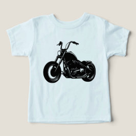 Arte vectorial de motocicleta clásica cruiser en b