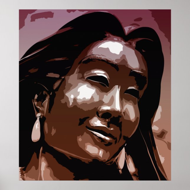 Arte vectorial de Saint Kateri Tekakwitha (Frente)