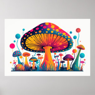 Arte vegetal de hongos hongos hongos en hongos.