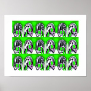 Arte verde afortunado