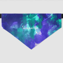 Arte Verde Y Púrpura