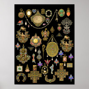 Arte victoriano antiguo, neouveau y deco Jewelry