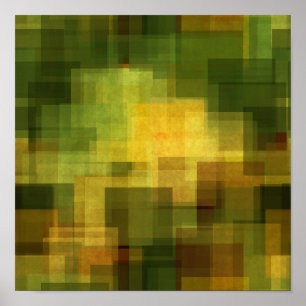 arte vintage colorido abstracto geométrico