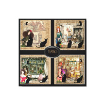 Arte vintage de Anton Pieck para personalizar