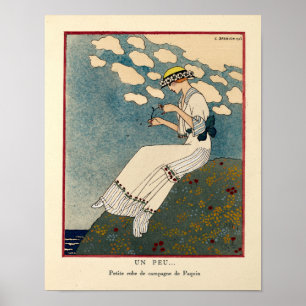 Arte vintage Nouveau "Un Poco..." de G. Barbier