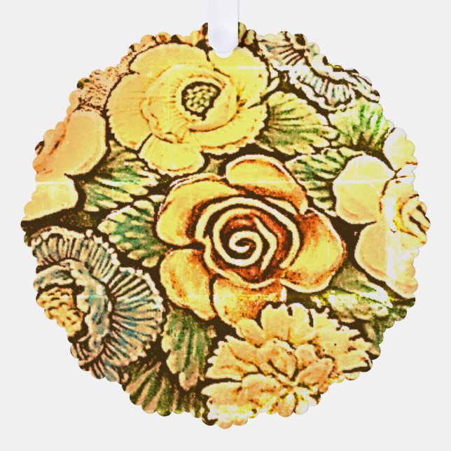 ARTE Y DISEÑO DE Tarjeta Ornamento de papel (Anverso)