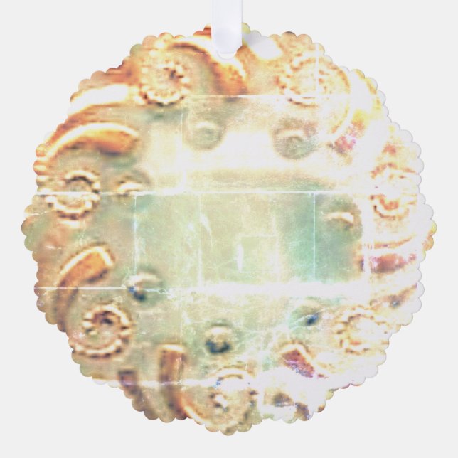 ARTE Y DISEÑO DE Tarjeta Ornamento de papel (Anverso)